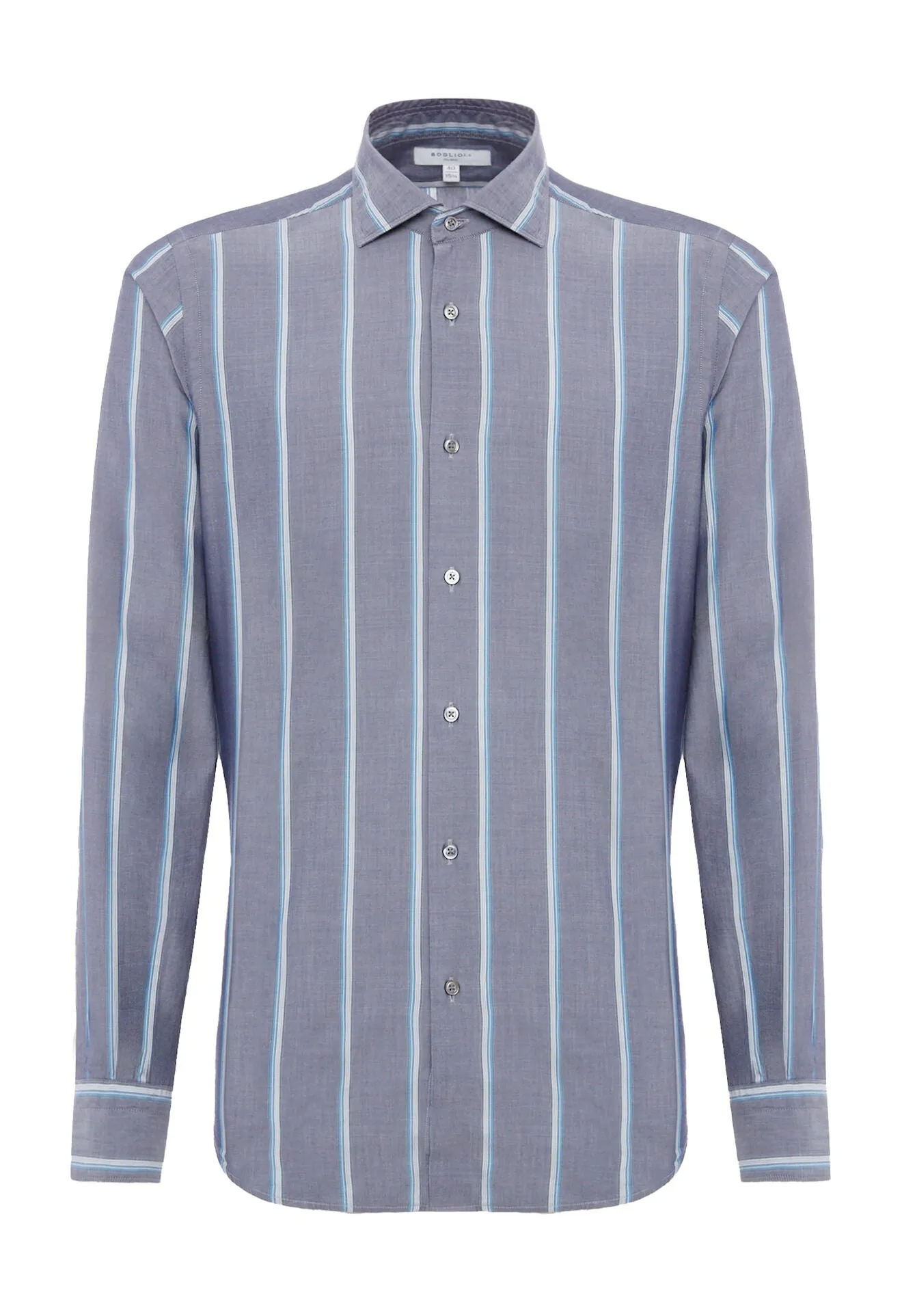 Boglioli Slim-Fit Striped Dress Shirt