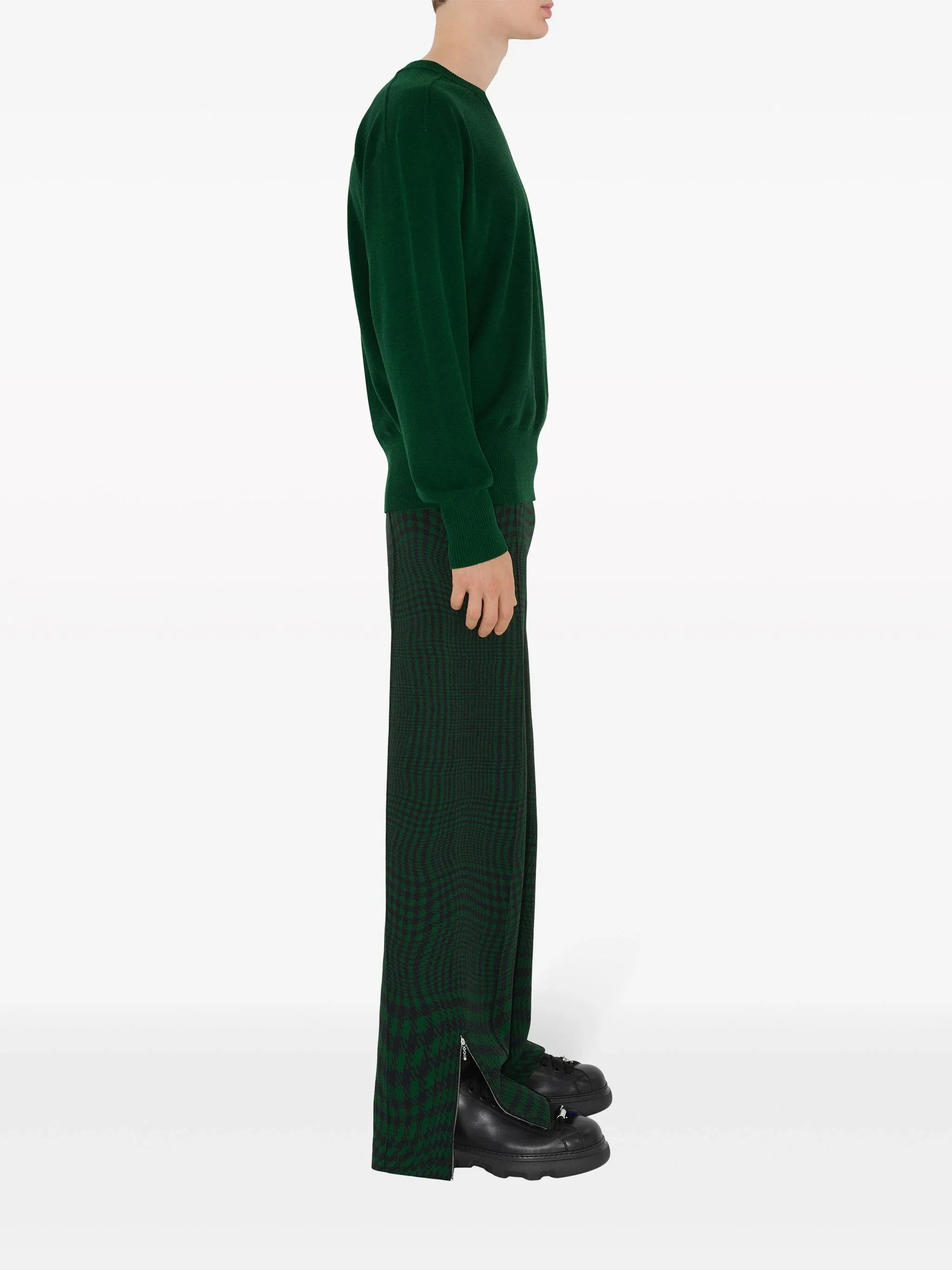 Crew-Neck Wool Jumper