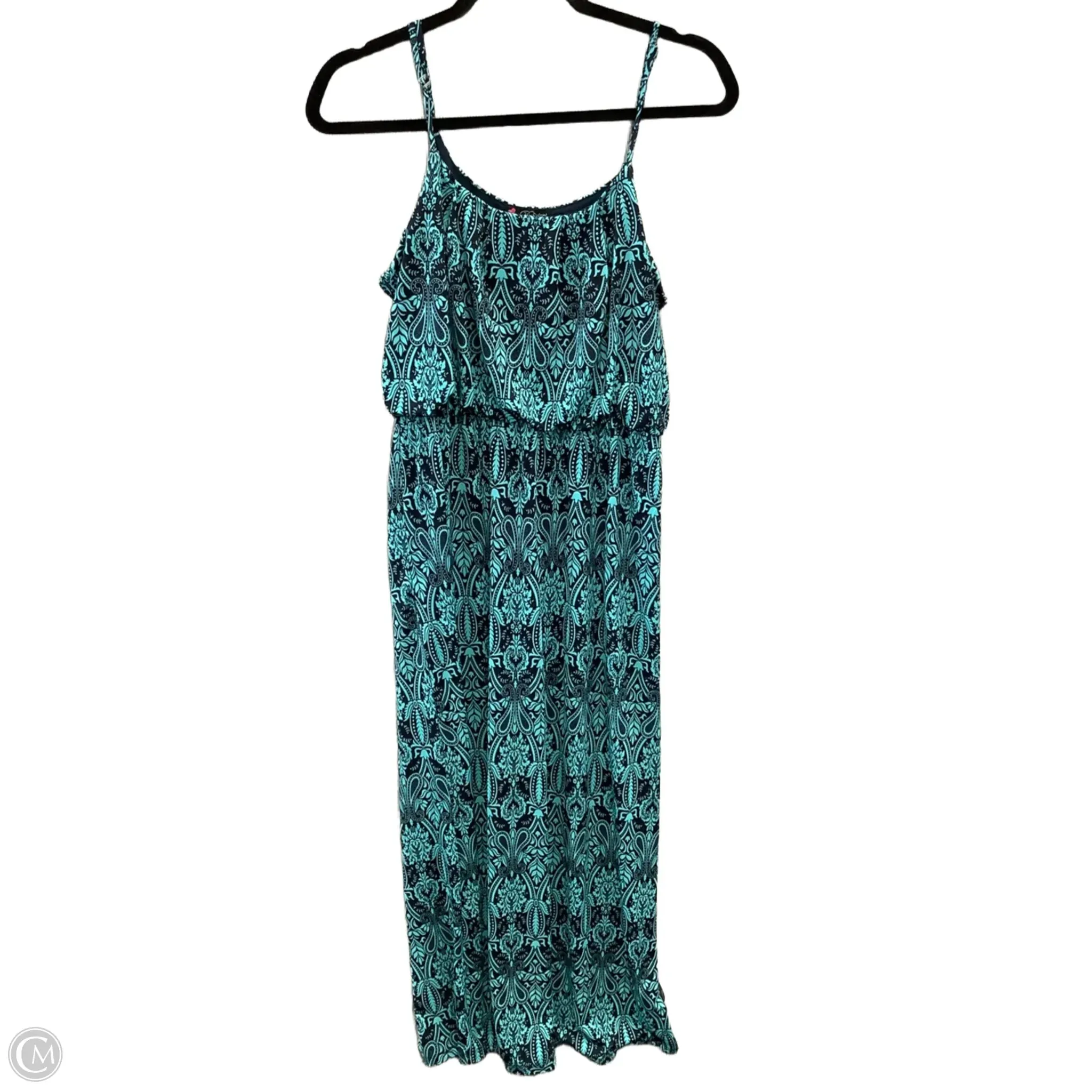 Dress Casual Maxi By Clothes Mentor In Blue. Size: L