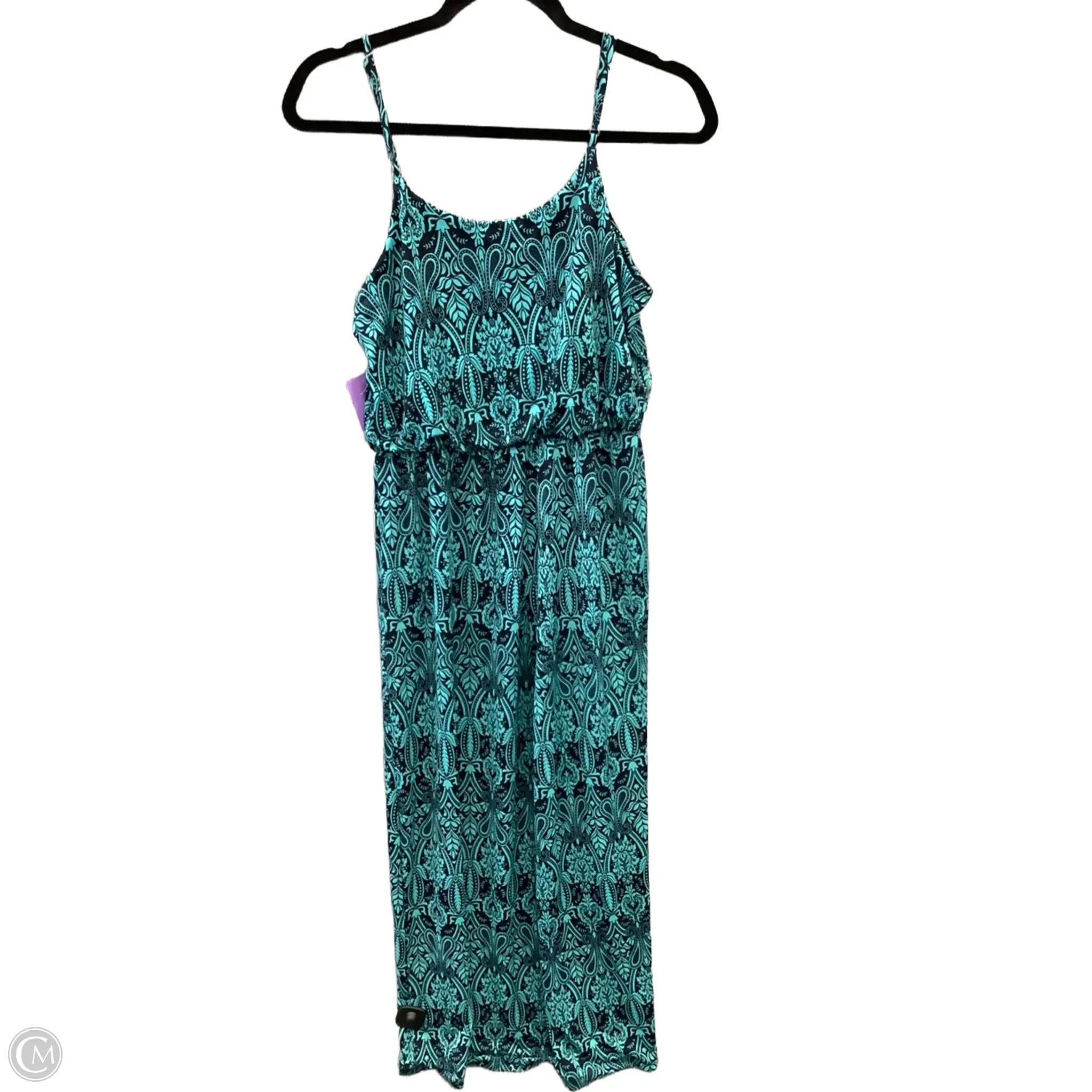 Dress Casual Maxi By Clothes Mentor In Blue. Size: L