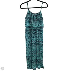 Dress Casual Maxi By Clothes Mentor In Blue. Size: L
