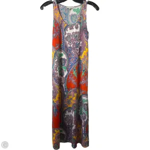 Dress Casual Maxi By Joan Vass In Multi-colored. Size: M