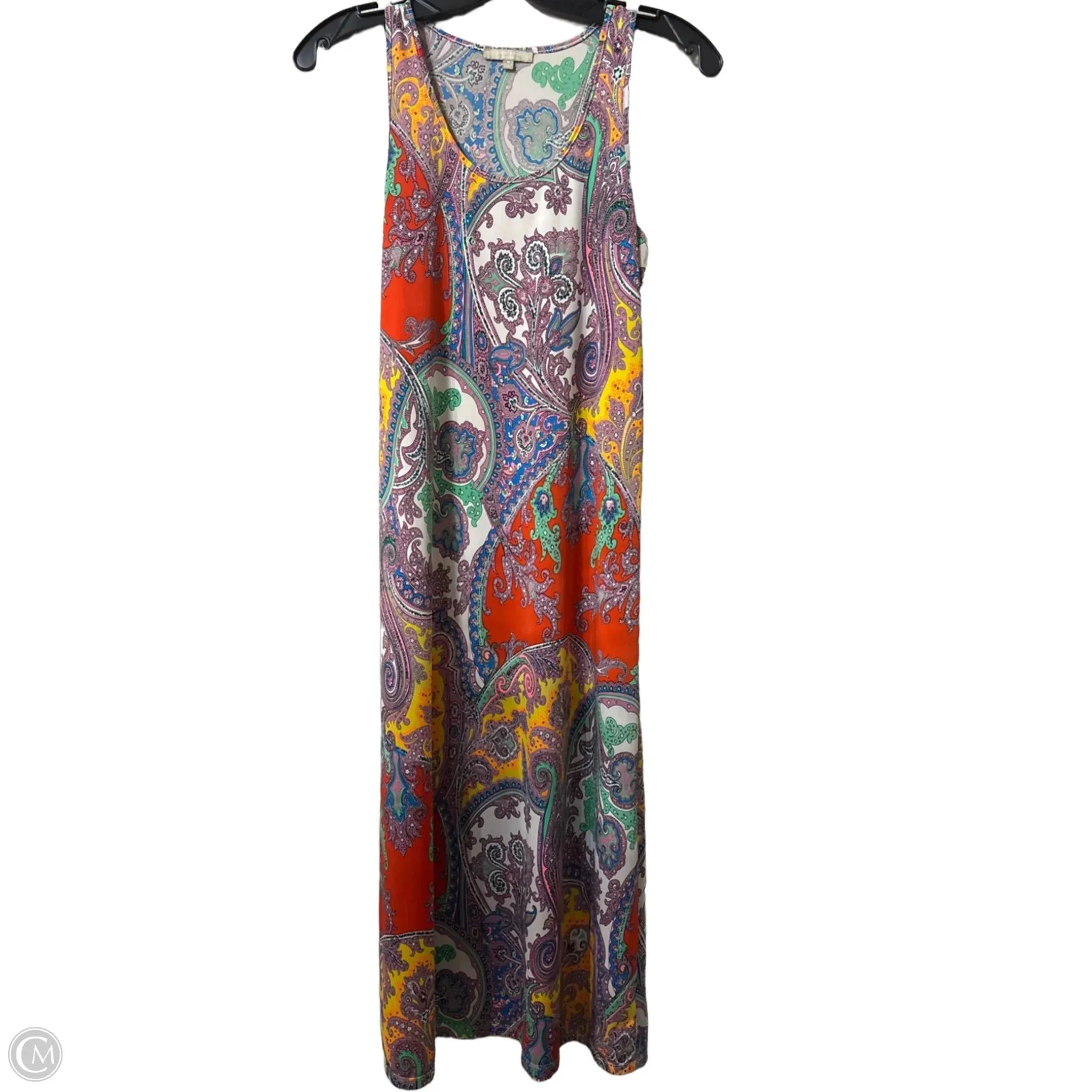 Dress Casual Maxi By Joan Vass In Multi-colored. Size: M