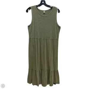 Dress Casual Maxi By Old Navy In Green. Size: M