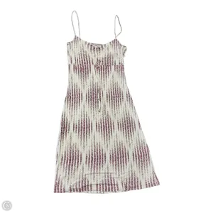 Dress Casual Midi By Free People In Purple & Tan. Size: S