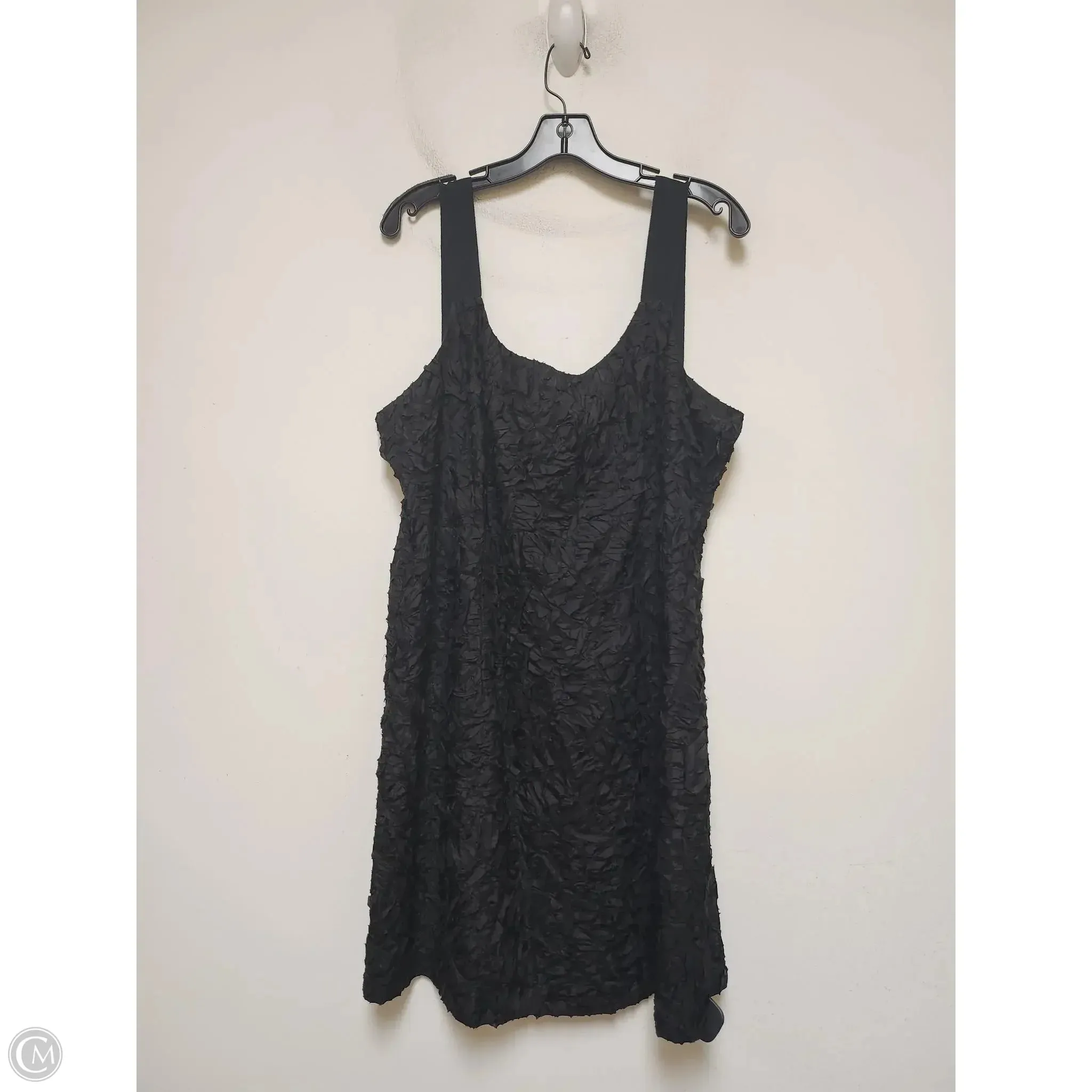 Dress Casual Short By Eileen Fisher In Black. Size: Xl