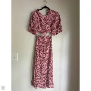 Dress Party Long By Reformation In Floral Print. Size: Xs