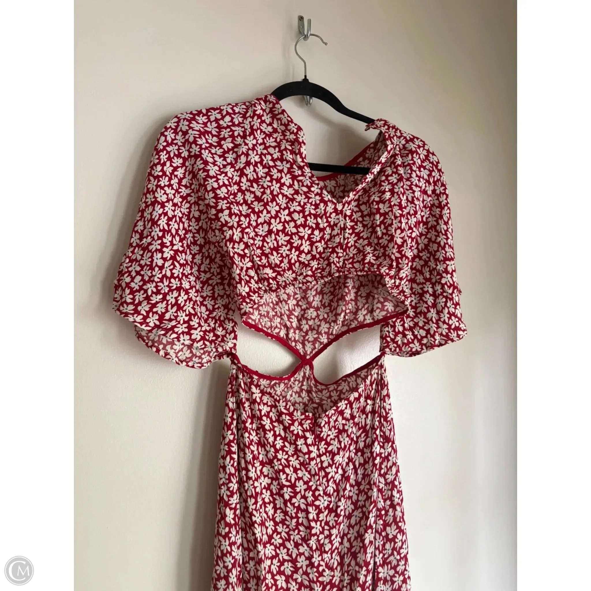 Dress Party Long By Reformation In Floral Print. Size: Xs