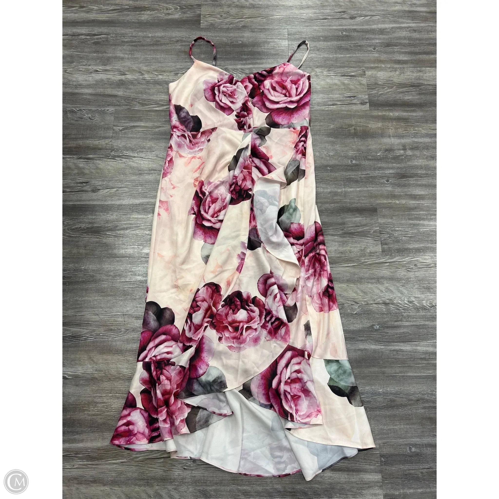 Dress Party Midi By City Chic In Floral Print. Size: 18