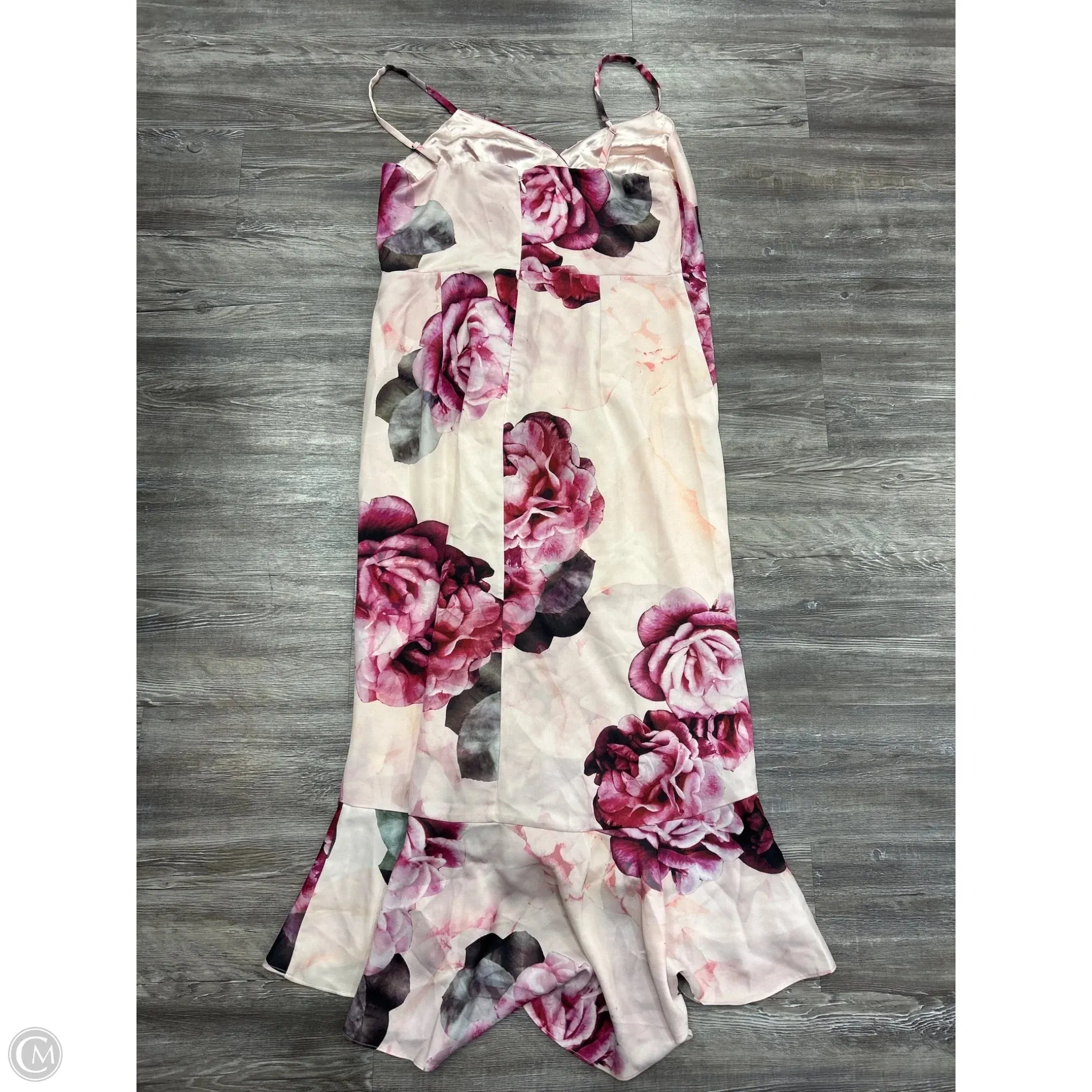 Dress Party Midi By City Chic In Floral Print. Size: 18