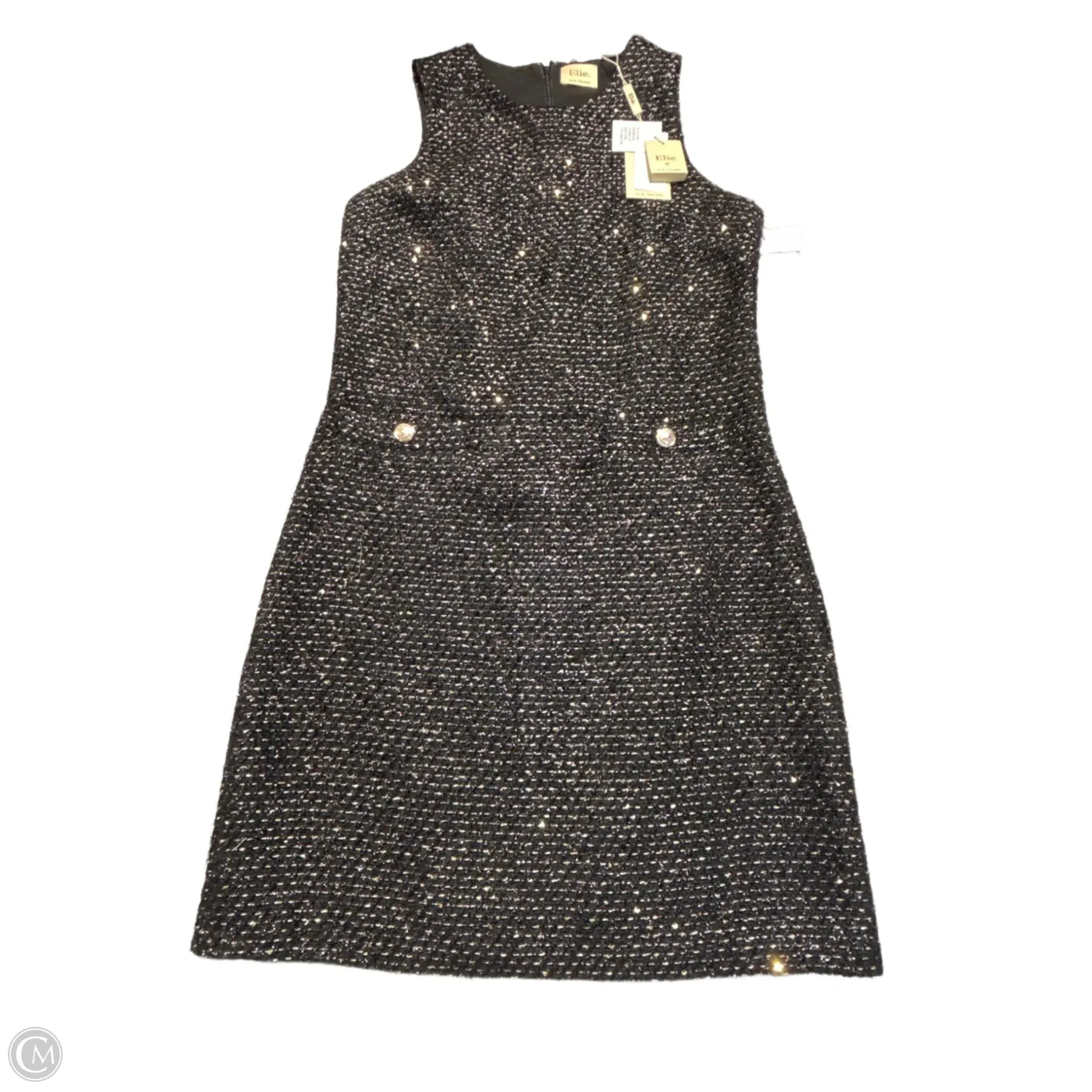 Dress Party Short By Elie Tahari In Black. Size: M