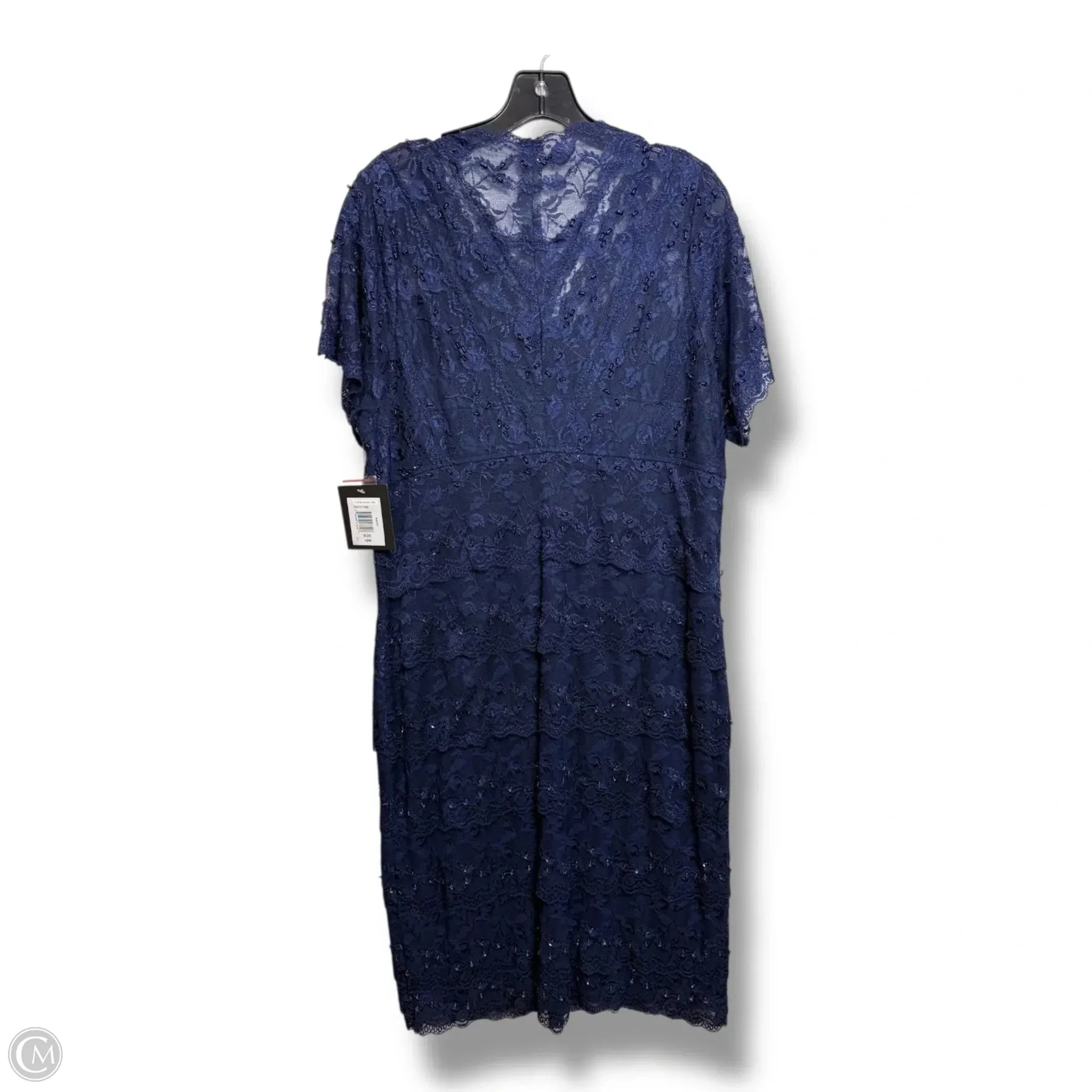 Dress Party Short By Marina In Navy. Size: 16