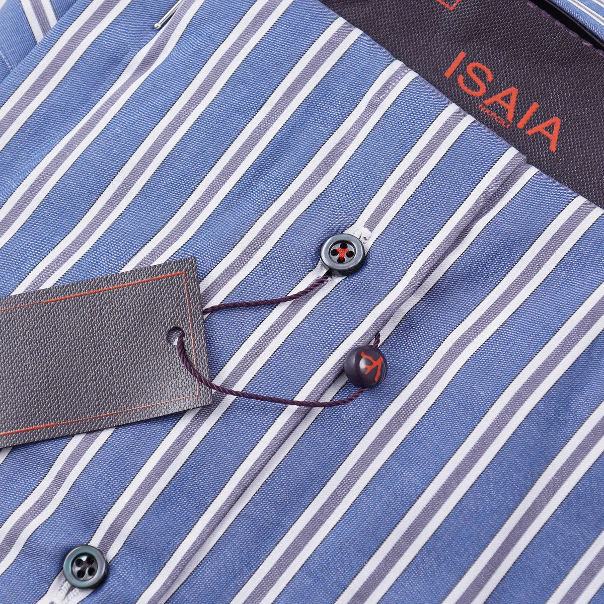 Isaia Tailored-Fit 'Mix' Cotton Shirt