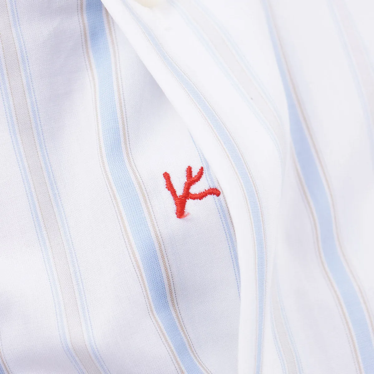 Isaia Tailored-Fit 'Mix' Cotton Shirt