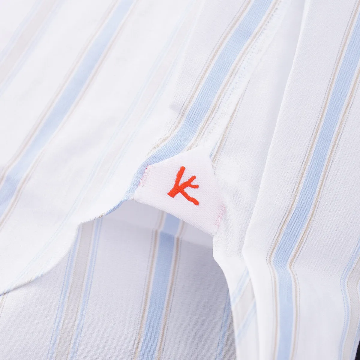 Isaia Tailored-Fit 'Mix' Cotton Shirt