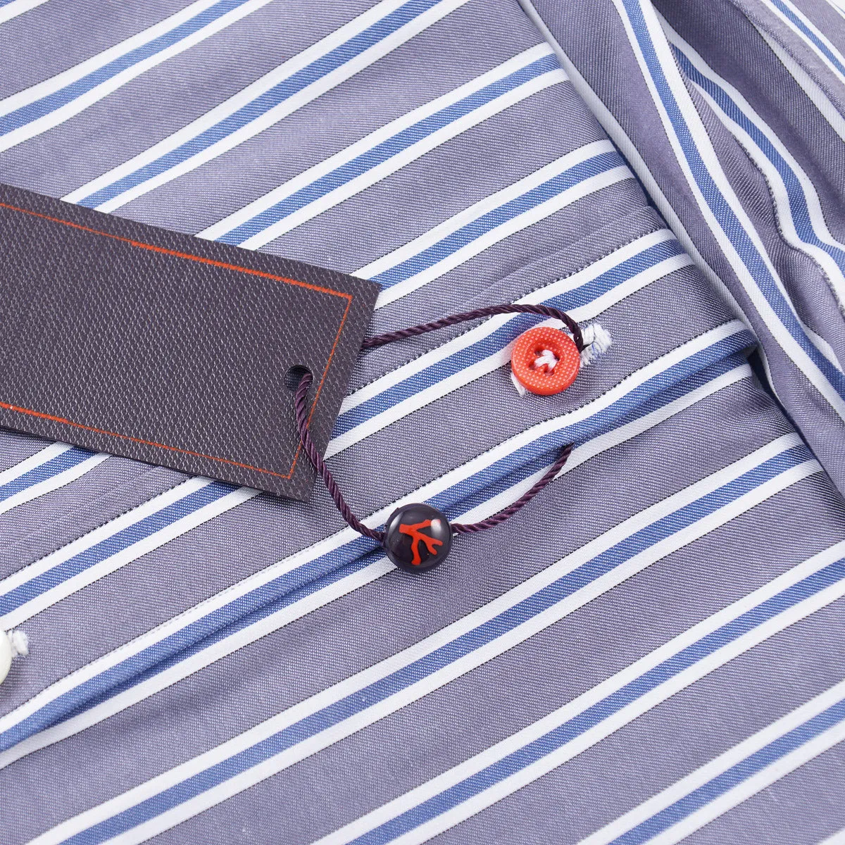 Isaia Tailored-Fit 'Mix' Cotton Shirt