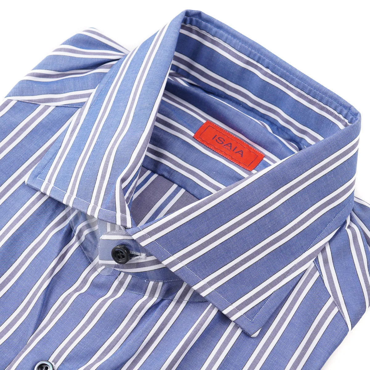 Isaia Tailored-Fit 'Mix' Cotton Shirt