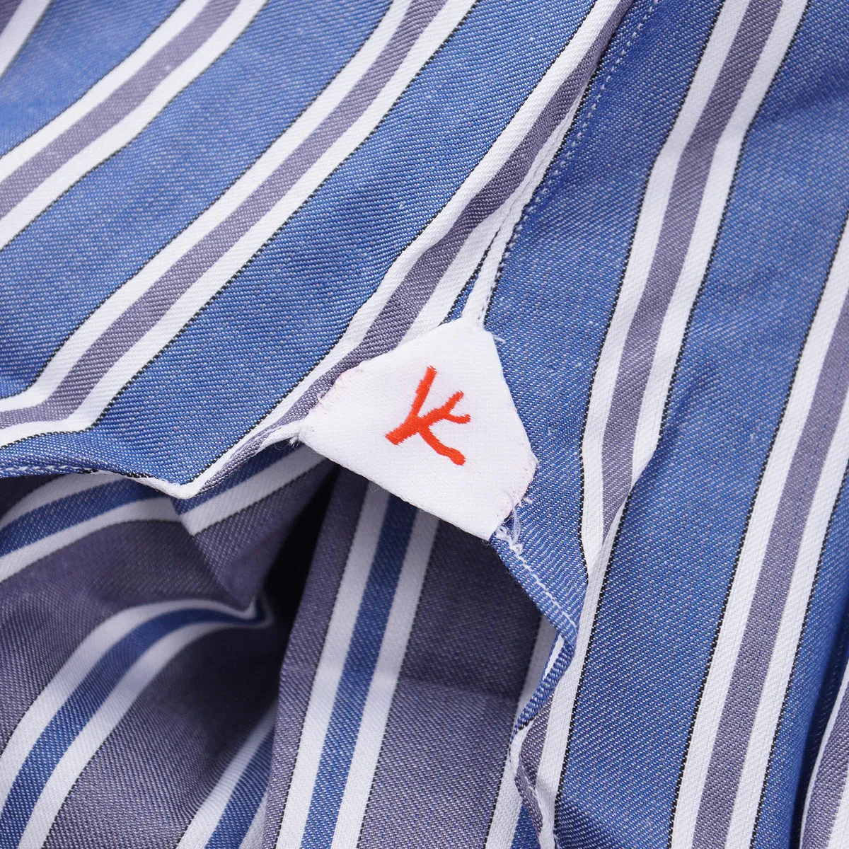 Isaia Tailored-Fit 'Mix' Cotton Shirt