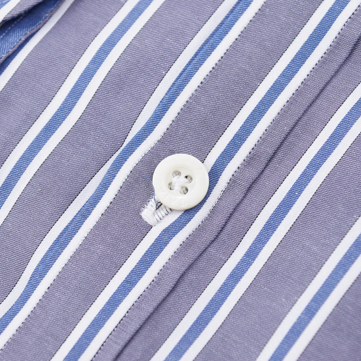 Isaia Tailored-Fit 'Mix' Cotton Shirt