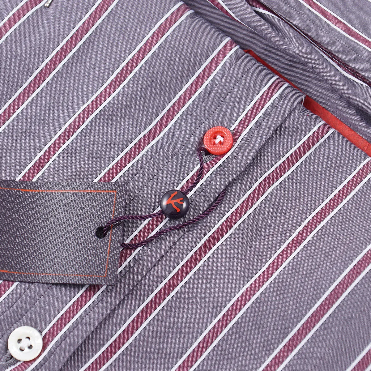 Isaia Tailored-Fit 'Mix' Cotton Shirt