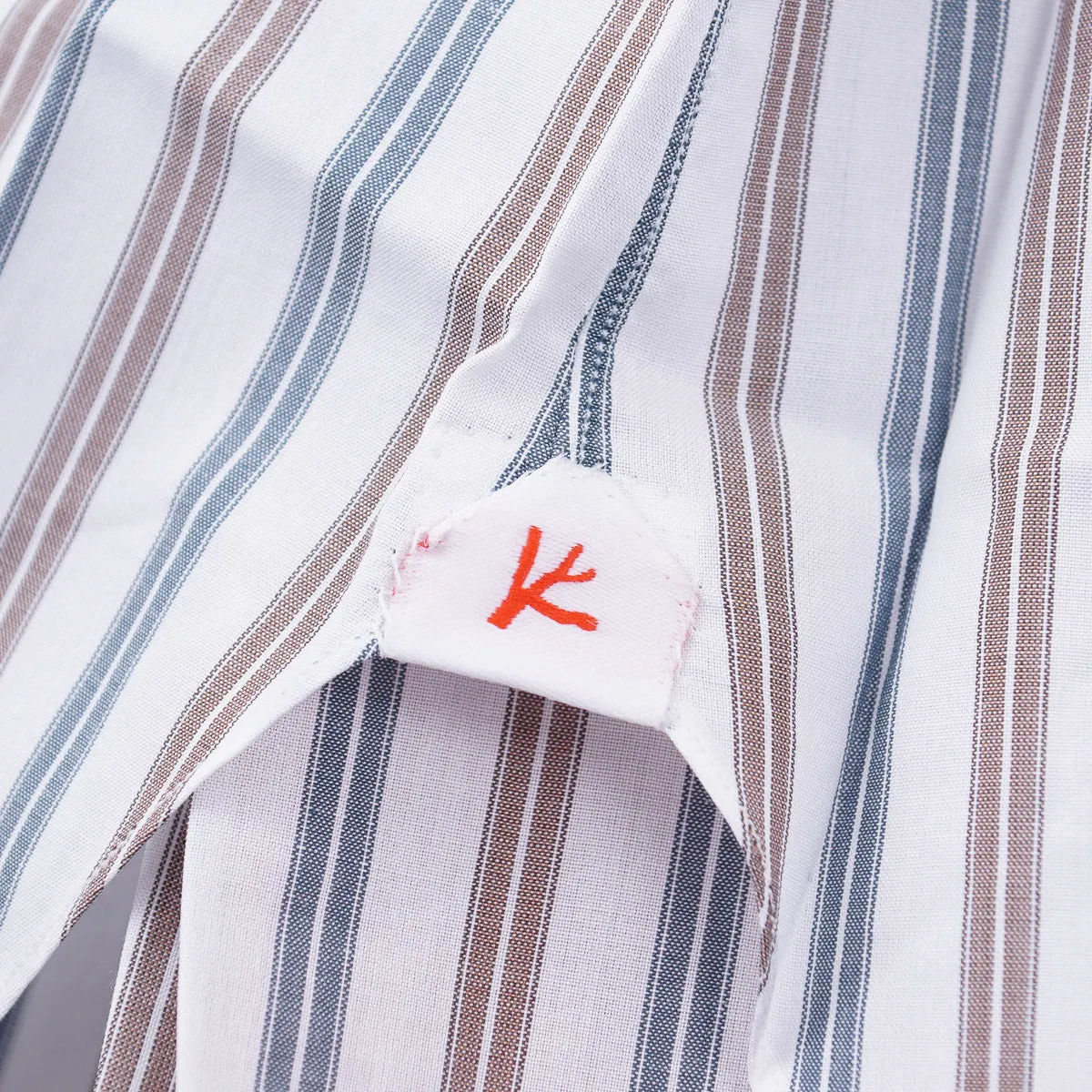 Isaia Tailored-Fit 'Mix' Cotton Shirt