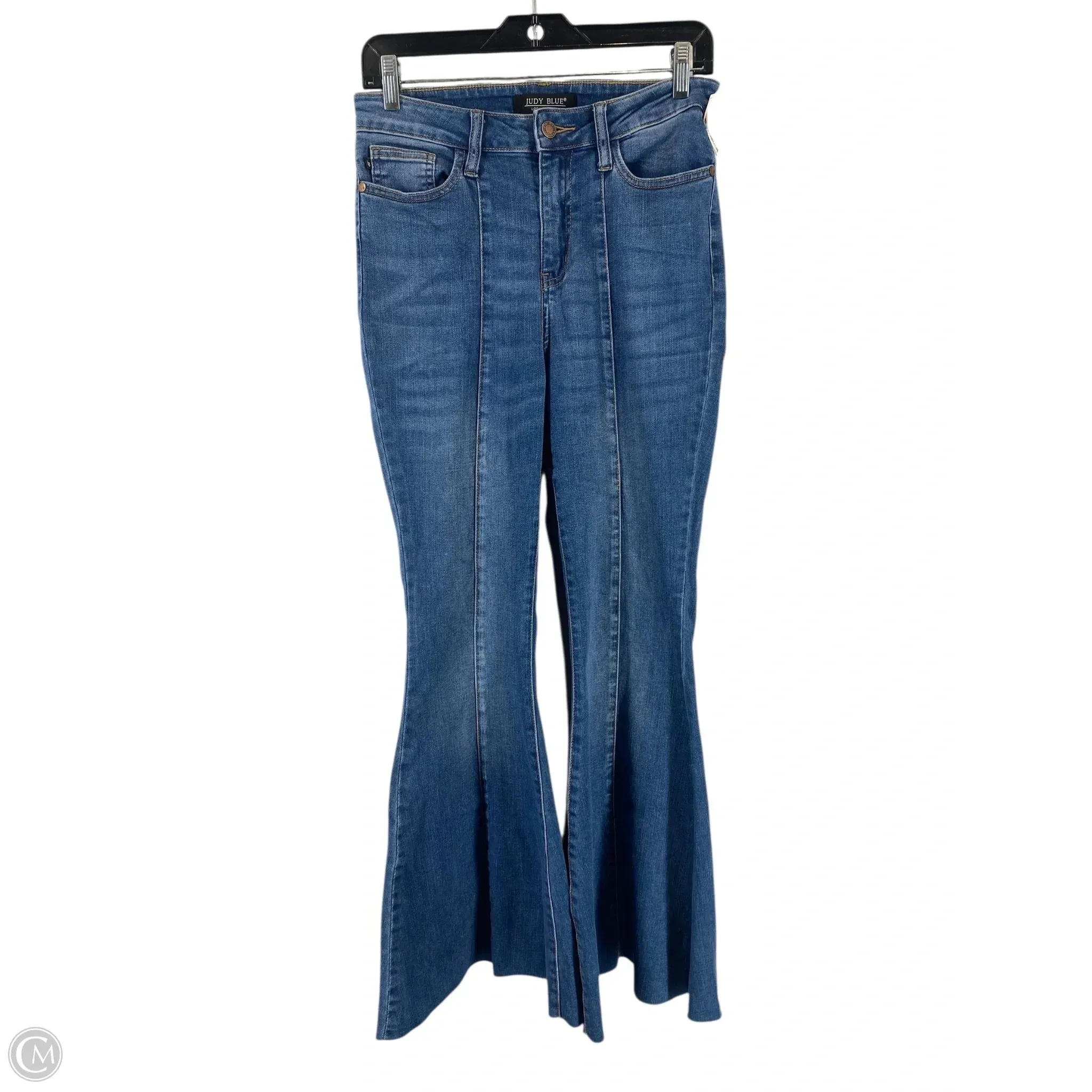 Jeans Flared By Judy Blue In Blue. Size: 4