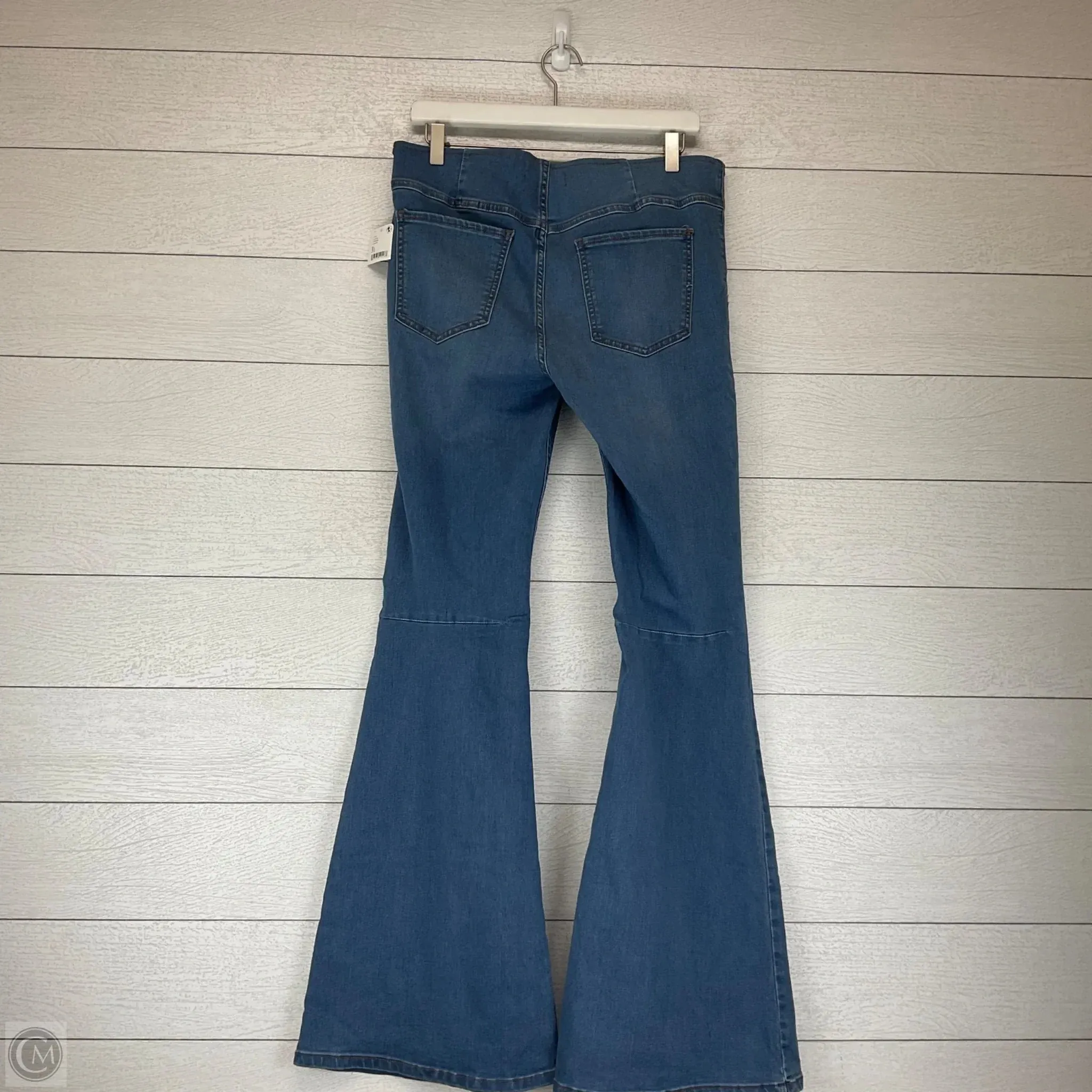Jeans Flared By We The Free In Blue Denim. Size: 10