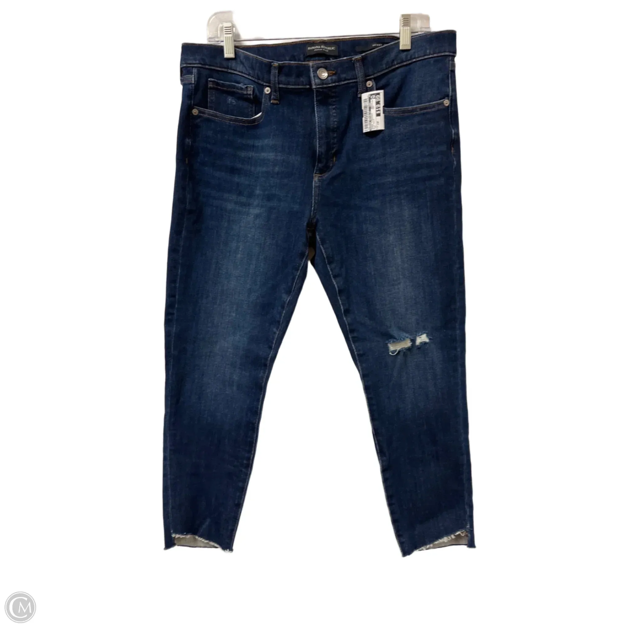Jeans Straight By Banana Republic In Blue Denim. Size: 14p