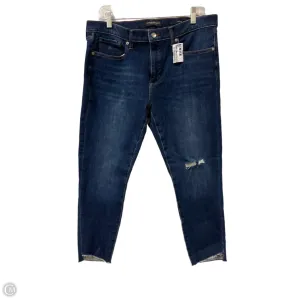 Jeans Straight By Banana Republic In Blue Denim. Size: 14p