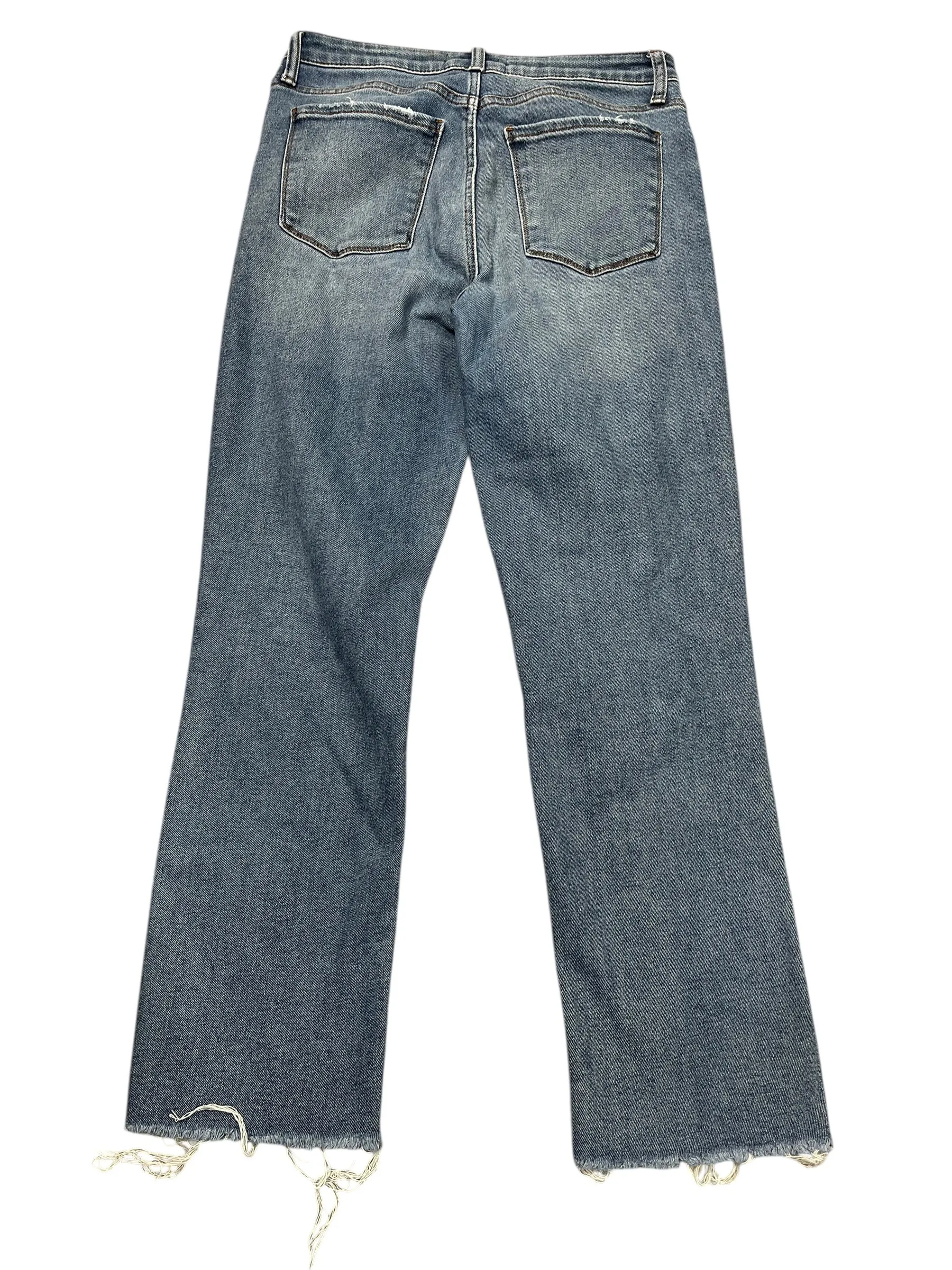 Jeans Straight By Evereve In Blue Denim. Size:6