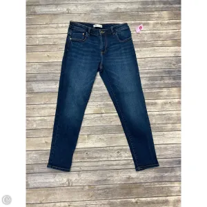 Jeans Straight By Zara In Blue Denim. Size: 12
