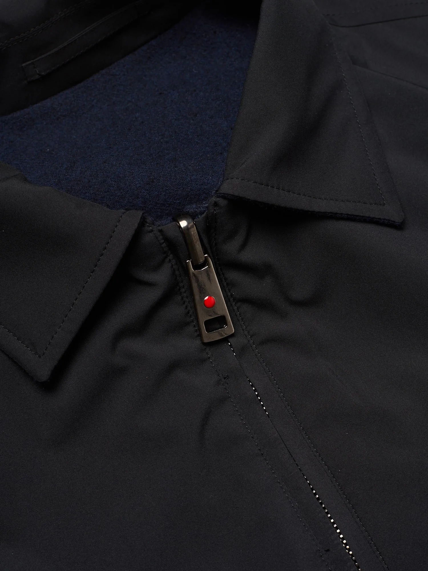 KITON KIRED  Rimo Reversible Blue-Black Blouson Utility Jacket EU 52 US L