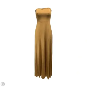 Lace Up Back Tube Maxi Dress By Free People Beach In Tan. Size: XS