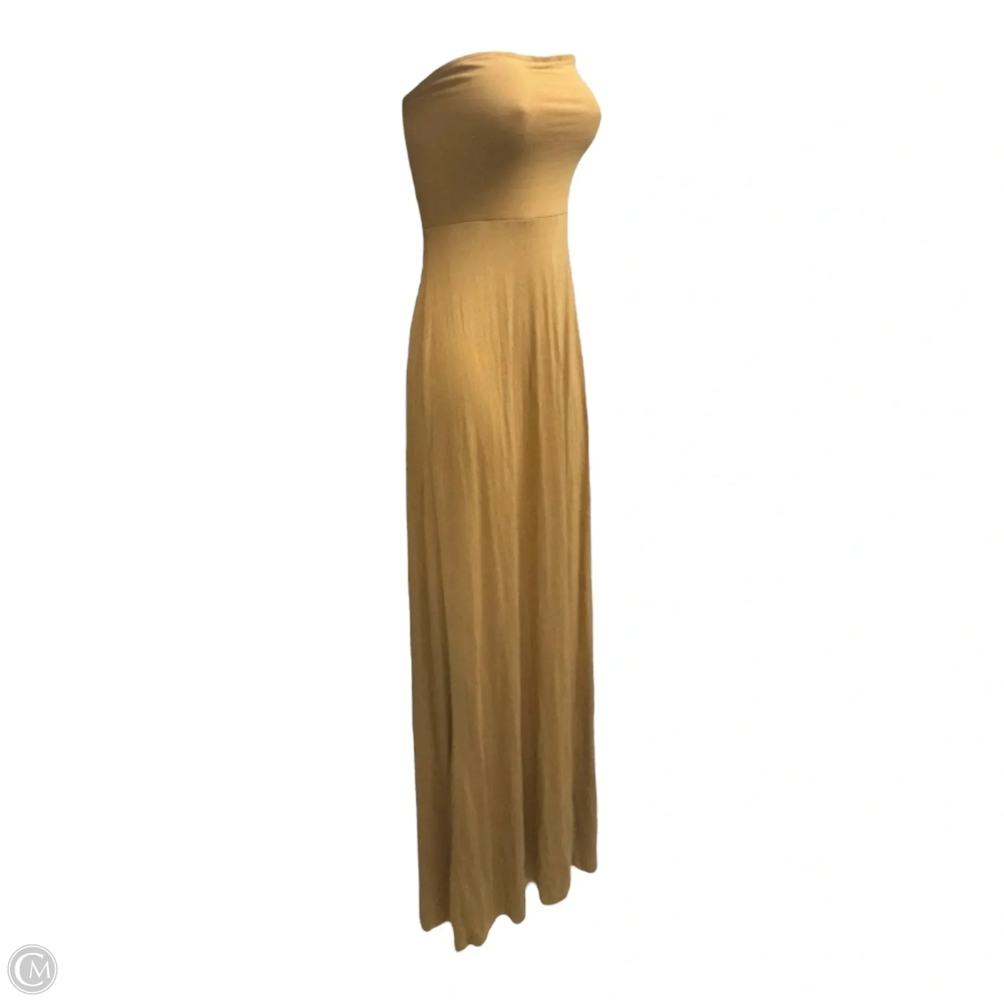 Lace Up Back Tube Maxi Dress By Free People Beach In Tan. Size: XS