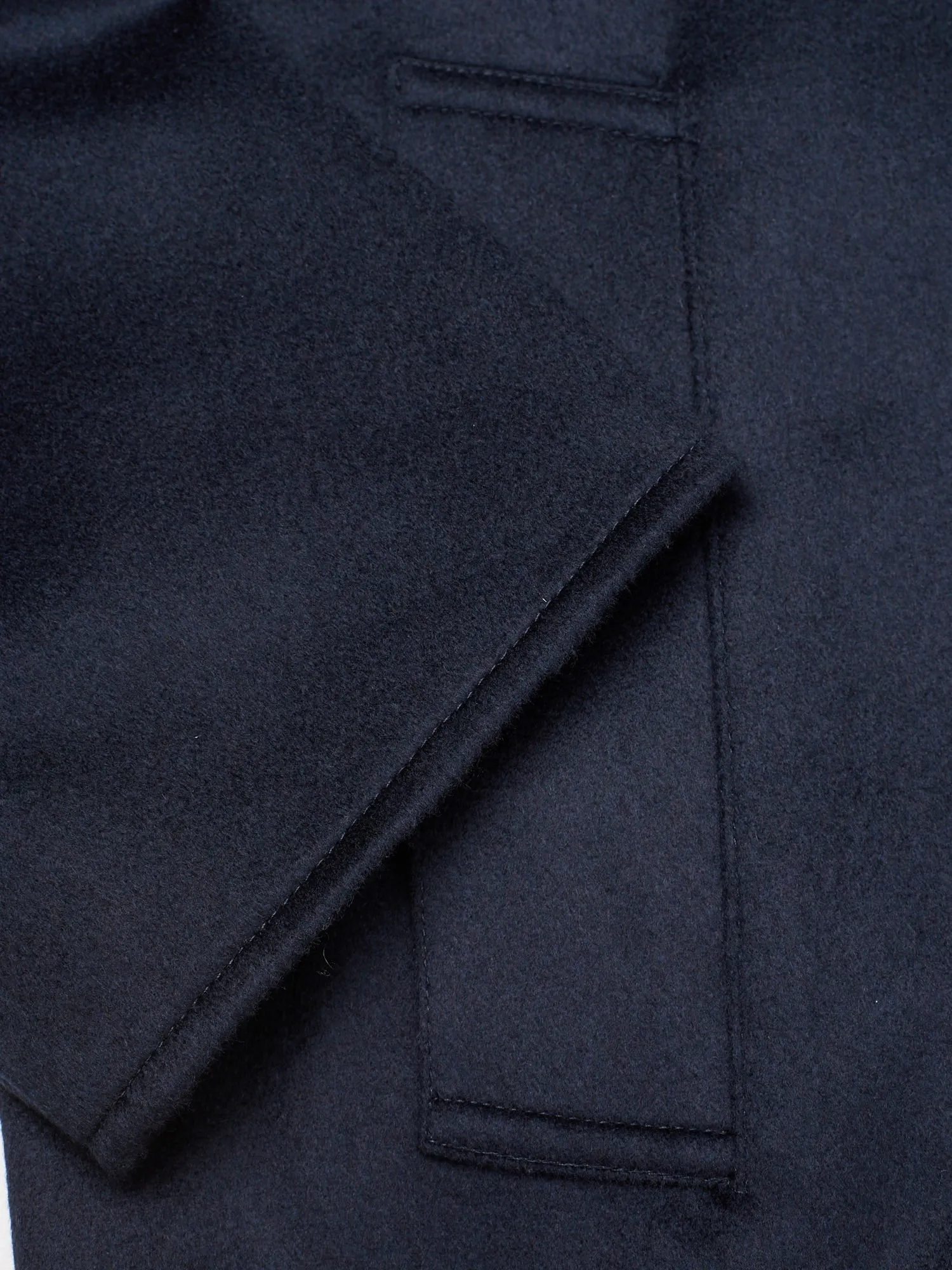 SARTORIO Napoli Peak1 Reversible Loro Piana Cashmere Barbera Coat EU 52 US L