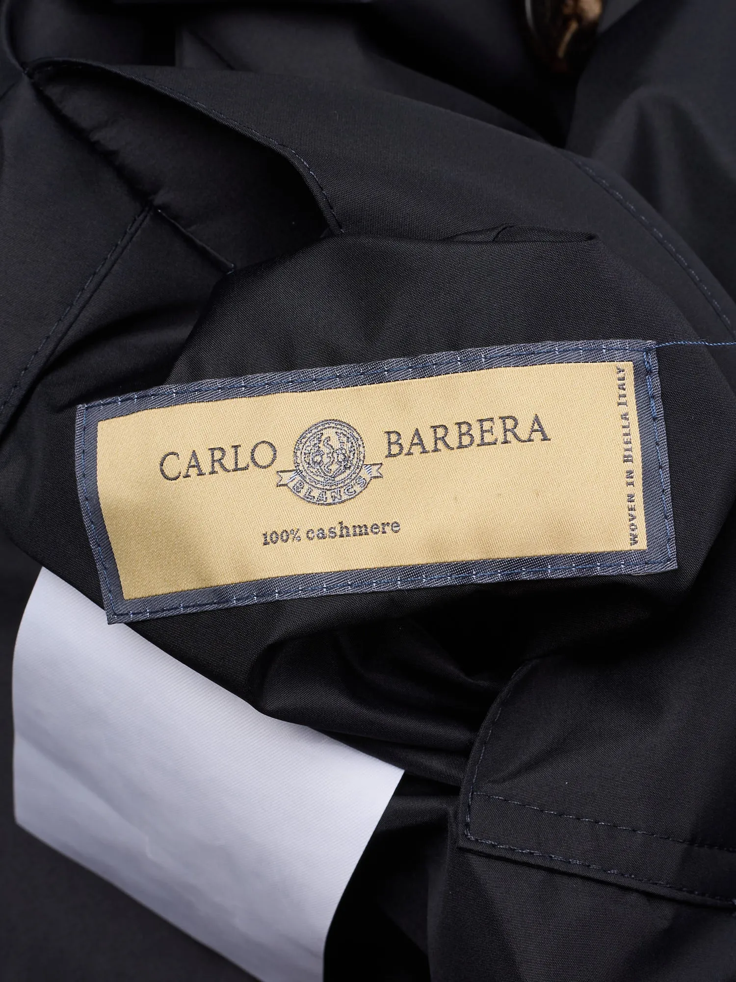 SARTORIO Napoli Peak1 Reversible Loro Piana Cashmere Barbera Coat EU 52 US L