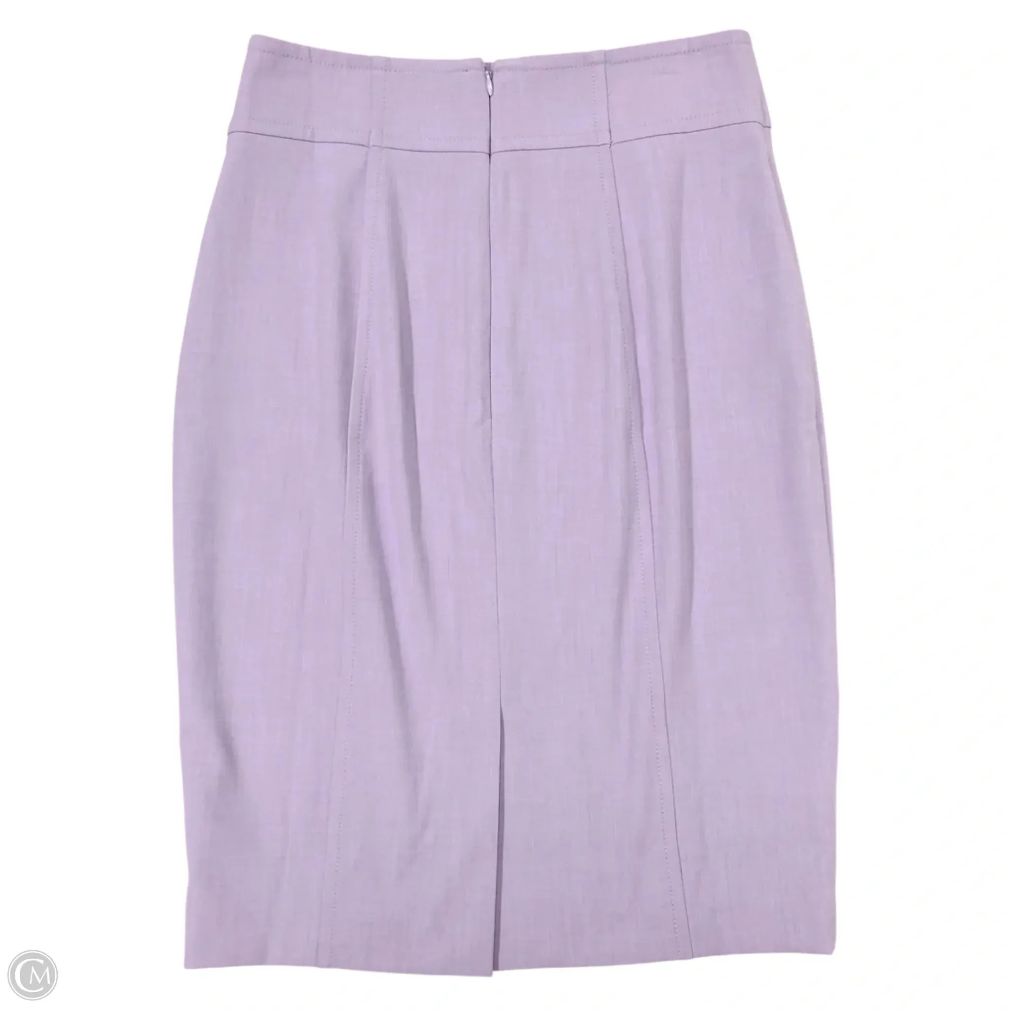 Skirt Midi By Ann Taylor In Purple. Size: 6