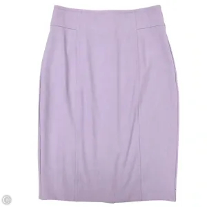Skirt Midi By Ann Taylor In Purple. Size: 6