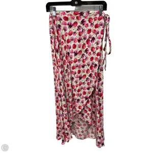 Skirt Midi By Zara In Floral Print. Size: 4