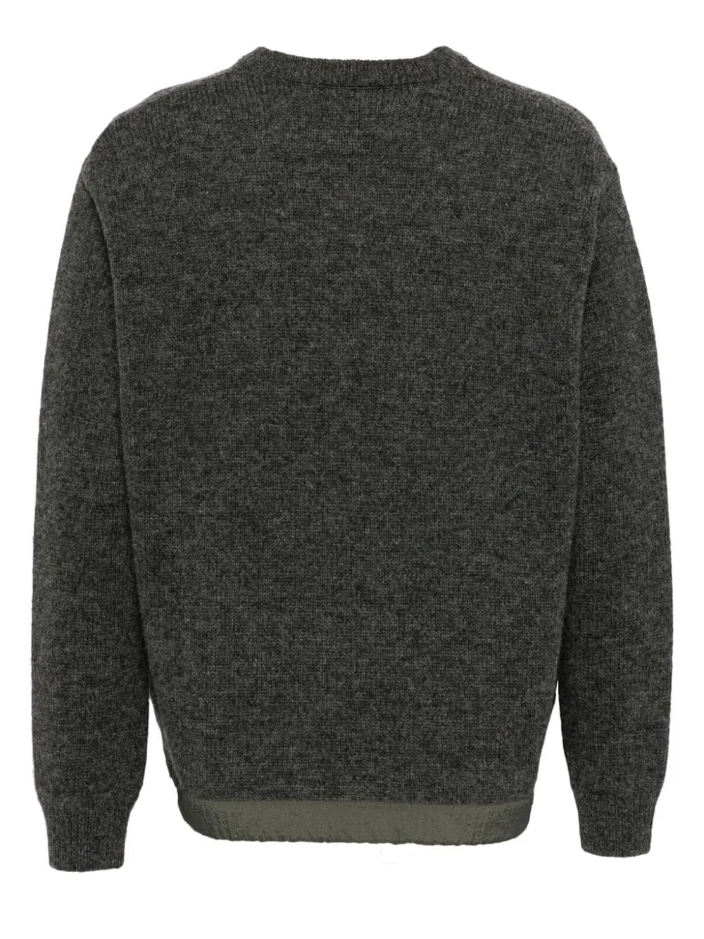 Zip-Pocket Wool Jumper
